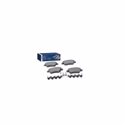 BP1002 Brake Pads - Front Axle - ECE-R90 Certified - 1 Set of 4 Pads