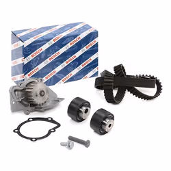 Water Pump + Timing Belt Kit; BOSCH; 141 1343 25,4; for PEUGEOT, FIAT, CITROËN, LANCIA