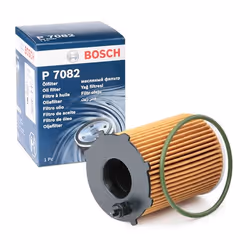 Oil filter; BOSCH; with gasket/seal Filter Insert; for PEUGEOT, CITROËN, VAUXHALL, DS, TOYOTA; 1610693780, 3646431, 93476499, ...