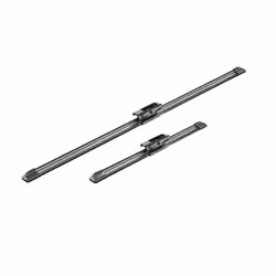 Wiper Blade Aerotwin A869S, Length: 650mm/340mm  Set of Front Wiper Blades, black