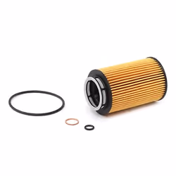 BOSCH F 026 407 158 Oil filter with gaskets/seals Filter Insert BMW: 7, 5 Saloon, 5 Touring, ROLLS-ROYCE: Ghost