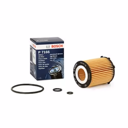 BOSCH F 026 407 166 Oil filter with gaskets/seals Filter Insert MERCEDES-BENZ: GLC Off-Road, A-Class, CLA Coupe, INFINITI: Q50 Saloon, Q30