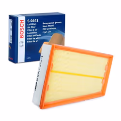 Air filter; BOSCH; 58,3 192 243 Filter Insert; for RENAULT, NISSAN; 16546ET00A, 8200166615, 8200371661, 8200378889