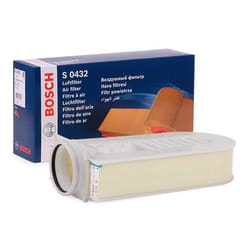 BOSCH F 026 400 432 Air filter 96 176,1 350,3 Filter Insert MERCEDES-BENZ: E-Class Saloon, E-Class T-modell, C-Class Coupe