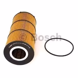 BOSCH F 026 407 192 Oil filter with gasket/seal Filter Insert MERCEDES-BENZ: ACTROS MP4 / MP5