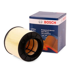 BOSCH F 026 400 394 Air filter 167,5 160 Filter Insert AUDI: A4 B8 Avant, A5 B8 Coupe, A4 B8 Saloon