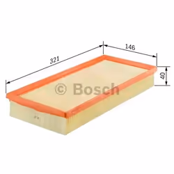 Air filter; BOSCH; 40 146 321 Filter Insert; for VAUXHALL, OPEL; 3785586, 7053521, 7166160, 95513051, F43X9601BB