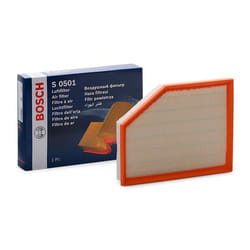 BOSCH F 026 400 501 Air filter 52,5 232 298 Filter Insert VOLVO: V40 Hatchback, V40 Cross Country