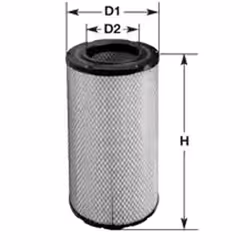 Air filter; BOSCH; 415 331,5 Filter Insert; for RENAULT TRUCKS, VOLVO; 7421243188, 21115483, 21243188, 21834205