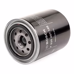 BOSCH F 026 407 198 Oil filter 1" 12 UNF with one anti-return valve Spin-on Filter NISSAN: TERRANO 2, Patrol GR 5 SUV, ALMERA 1 Hatchback