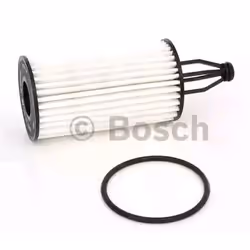 BOSCH F 026 407 199 Oil filter with gasket/seal Filter Insert MERCEDES-BENZ: C-Class Saloon, E-Class Saloon, C-Class T-modell - Additional view 5