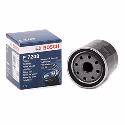 BOSCH F 026 407 208 Oil filter 3/4" 16 UNF-2B with one anti-return valve Spin-on Filter TOYOTA: Corolla XII Hatchback, Yaris III Hatchback