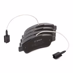 BOSCH 0 986 494 994 Brake pad set Low-Metallic with integrated wear sensor with anti-squeak plate PEUGEOT: Boxer Platform / Chassis, Boxer Van