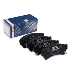 BOSCH 0 986 494 860 Brake pad set Low-Metallic with acoustic wear warning MAZDA: 6 Estate, 6 Hatchback, 6 Saloon