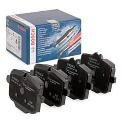 BOSCH 0 986 494 759 Brake pad set Low-Metallic with anti-squeak plate BMW: 5 Touring, 5 Saloon, 7