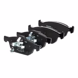 BOSCH 0 986 494 785 Brake pad set Low-Metallic with acoustic wear warning with piston clip, with anti-squeak plate HONDA: CIVIC 10, CIVIC 9