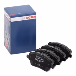 Brake pad set; BOSCH; Low-Metallic with anti-squeak plate; for FORD; 1751951, 1765066, 1775672, 1785193, 1848532