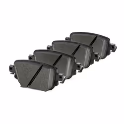 BOSCH 0 986 494 797 Brake pad set Low-Metallic with anti-squeak plate SEAT: Leon III Hatchback, Leon III ST, Leon ST Box Body / Estate