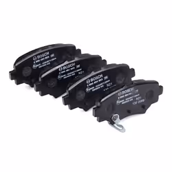 BOSCH 0 986 494 803 Brake pad set Low-Metallic with integrated wear sensor MAZDA: 3 Box Body / Hatchback, 3 Hatchback, 3 Saloon