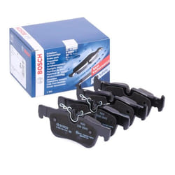 BOSCH 0 986 494 812 Brake pad set Low-Metallic with anti-squeak plate BMW: X2, X1, 1 Hatchback, MINI: Clubman, Hatchback, Convertible