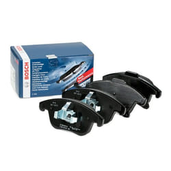 BOSCH 0 986 494 837 Brake pad set Low-Metallic with piston clip, with anti-squeak plate FORD: Mondeo 5 Limousine, Mondeo 5, Galaxy Mk3 MPV