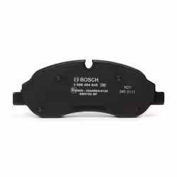 BOSCH 0 986 494 845 Brake pad set Low-Metallic incl. wear warning contact with anti-squeak plate FORD: Transit Custom V362 Van