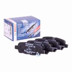 Brake pad set; BOSCH; Low-Metallic with acoustic wear warning; for INFINITI, SUZUKI; 44060AM485, 44060EG00K, 44060EG085, D406 ...