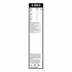 Wiper Blade Aerotwin A354S, Length: 650mm/340mm  Set of Front Wiper Blades