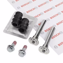 Guide Sleeve Kit, brake caliper; BOSCH; with fastening/mounting material; for VOLKSWAGEN, VAUXHALL, MERCEDES-BENZ, SKODA, VOL ...