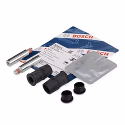 Guide Sleeve Kit, brake caliper; BOSCH; with fastening/mounting material; for BMW, VOLKSWAGEN, FORD, MERCEDES-BENZ, LAND ROVE ...
