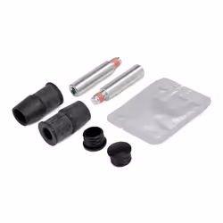 BOSCH 1 987 470 603 Guide Sleeve Kit, brake caliper with fastening/mounting material BMW: X5, 6 Coupe, 4 Gran Coupe, VOLKSWAGEN: Tiguan I, GOLF 6