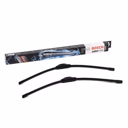 Wiper blade; BOSCH; 600, 600 Flat wiper blade for left-hand drive vehicles; for AUDI; 4E1955425D, 4E1955426D, 4E1955425D, 4E1 ...