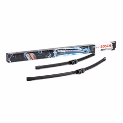 Wiper blade; BOSCH; 650, 500 Flat wiper blade for left-hand drive vehicles; for BMW, JAGUAR; 61617469820, J9C7278, J9C7279