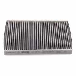 BOSCH 1 987 435 583 Pollen filter Activated Carbon Filter 205 177 17 FIAT: 500 Hatchback, Panda II Hatchback, 500 C Convertible, FORD: KA Hatchback - Additional view 4