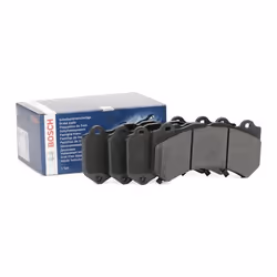 Brake pad set; BOSCH; Low-Metallic; for JEEP, NISSAN, CHEVROLET, CADILLAC; 25940447, 68144427AA, 25940447, 68248384AB, D10608 ...