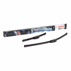 Wiper blade; BOSCH; 530, 340 Flat wiper blade; for NISSAN, HYUNDAI, SUZUKI, CHEVROLET, MITSUBISHI