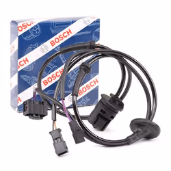 ABS Sensor; BOSCH; with cable; for VOLKSWAGEN, VW, SKODA; 3B0927807B, 3B0927807C, 3B0927807B