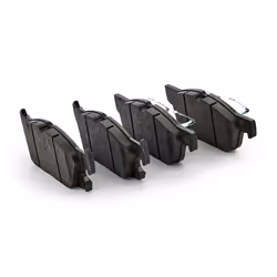 BOSCH 0 986 424 326 Brake pad set Low-Metallic with integrated wear sensor FORD: Galaxy Mk3 MPV, Focus Mk4 Hatchback, S-Max Mk2, FORD USA: Edge Mk2