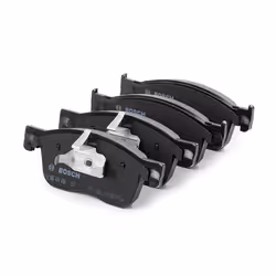 Brake pad set; BOSCH; Low-Metallic; for PEUGEOT, VAUXHALL, CITROËN, TOYOTA, OPEL; 1613260780, 1678168280, 155253709, 16132607 ...