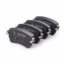 Brake pad set; BOSCH; Low-Metallic; for PEUGEOT, VAUXHALL, TOYOTA, CITROËN, OPEL; 1617936880, 1673603880, 155253721, 16179368 ...