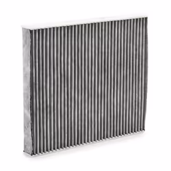 BOSCH 1 987 435 596 Pollen filter Activated Carbon Filter 254 222 30,5 VOLKSWAGEN: Polo VI, T-Cross, SEAT: IBIZA 5, Arona, SKODA: Kamiq