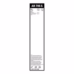 Wiper Blade Aerotwin AR706S, Length: 700mm/340mm  Set of Front Wiper Blades
