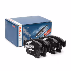BOSCH 0 986 424 885 Brake pad set Low-Metallic with integrated wear sensor, with acoustic wear warning with anti-squeak plate, with mounting manual - Additional view 5