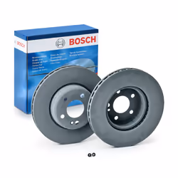 Brake disc; BOSCH; 305 28 5 112 two-part brake disc, Vented Coated High-carbon; for MERCEDES-BENZ; 0004212512, 4212512, A0004 ...