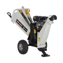 PETROL WOOD CHIPPER GARDEN CHIPPER LUMAG RAMBO-HC10PRO 212CC 10CM CAPACITY
