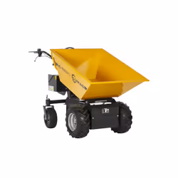 BATTERY MINI DUMPER LUMAG MD500EPROH 500KG ELECTRIC POWER BARROW WITH HYDRAULIC TIP