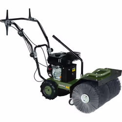PETROL SWEEPER ROAD SWEEPER 600MM WIDE 196CC GAMUL K6