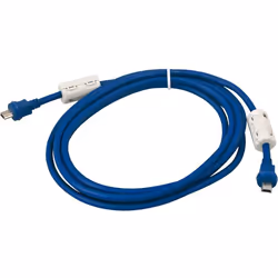 Mobotix MX-FLEX-OPT-CBL-3, 3 m, Mini-USB B, Mini-USB B, Male/Male, Blue
