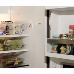Xavax 1-Piece Refrigerator/Freezer Round Thermometer - White