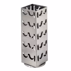 Xavax Terrazzo, Nespresso capsules, Silver, Metal, 110 x 110 x 288 mm